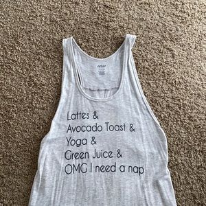 Graphic tank top